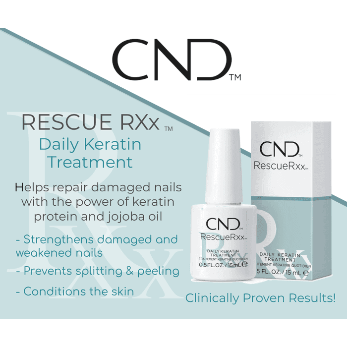 CND RescueRXx keratin nail treatment
