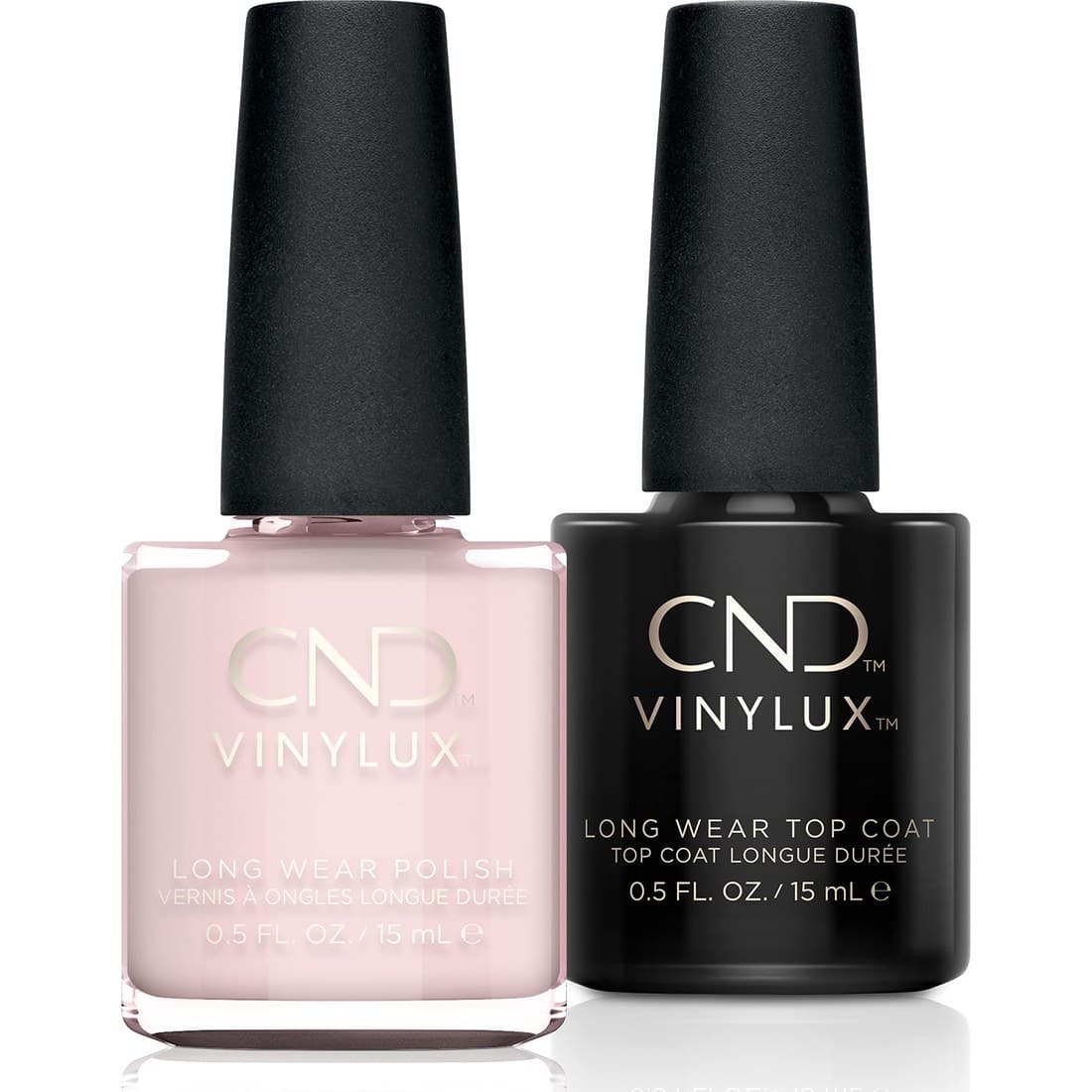 CND VINYLUX Long Wear Polish and Long Wear Top Coat