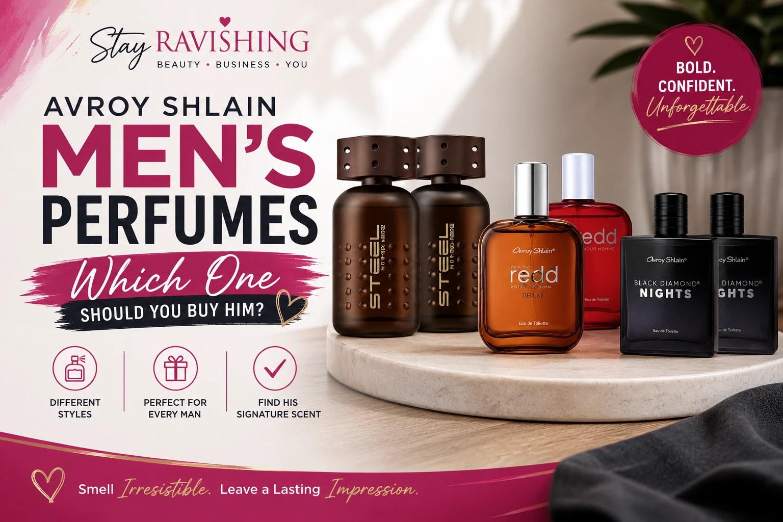 Avroy Shlain Men's Perfumes: Which One Should You Buy Him?
