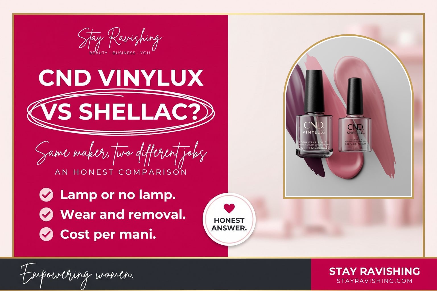 CND VINYLUX vs SHELLAC: Which One Is Right for You?