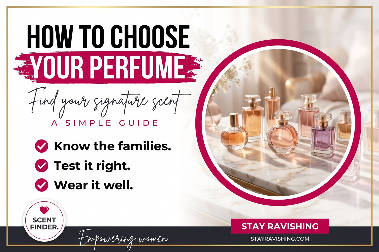 How to Choose Your Perfume: A Simple Guide to Finding Your Signature Scent
