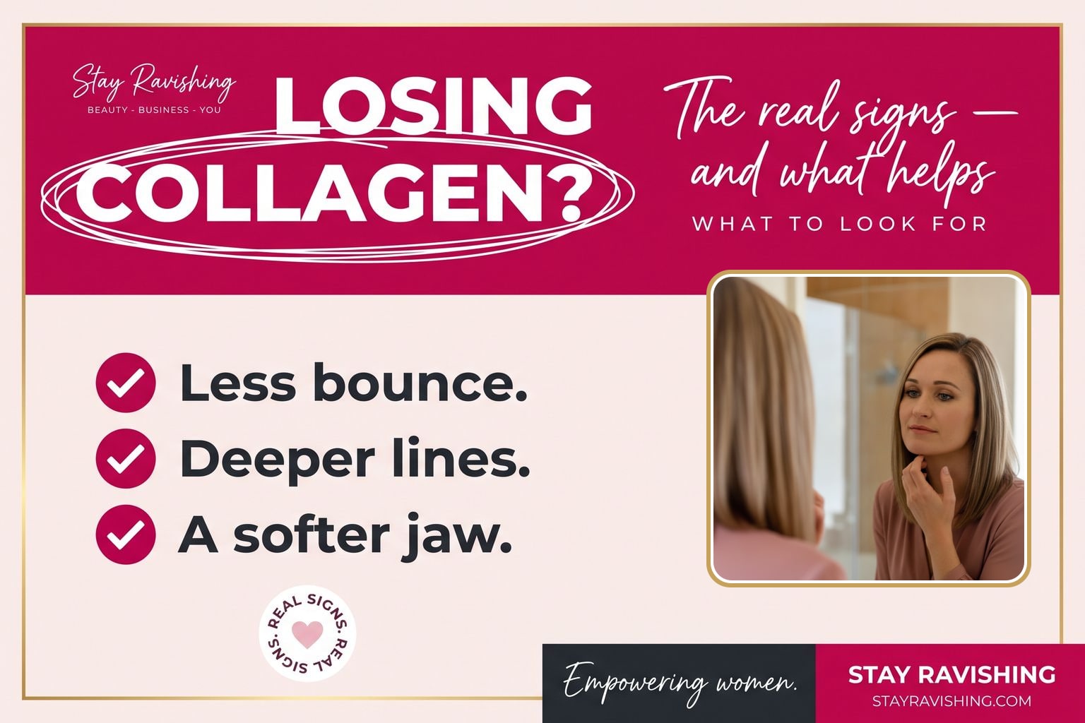 Signs Your Skin Is Losing Collagen (and What Helps)